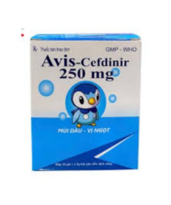 Avis-Cefdinir 250mg - Hộp 30 gói - S.Pharm