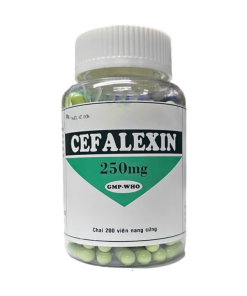 Cefalexin 250mg - Chai 200 viên - Tipharco