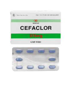 Cefaclor 375mg - Hộp 10 viên - Mebiphar