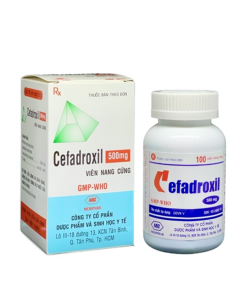 Cefadroxil 500mg - Chai 100 viên - Mebiphar