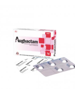 Augbactam 1g - Hộp 14 viên - Mekophar: Giải Pháp Kháng Sinh Phổ Rộng Vượt Trội Chống Lại Vi Khuẩn Tiết Beta-Lactamase