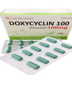 Doxycyclin 100mg - Hộp 100 viên - Minh Hải