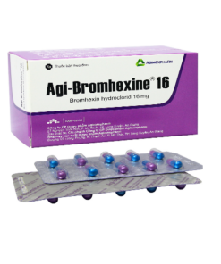 AgiBromhexine 16mg - Hộp 30 viên- Agimexpharm