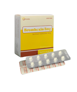Bromhexin 8mg - Hộp 200 viên - S.Pharm