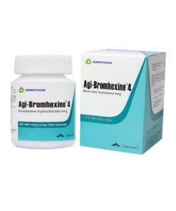 AgiBromhexine 4mg - Chai 200 viên -Agimexpharm