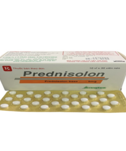 Prednisolon 5mg (Nén trắng) - Hộp 300 viên - Vacopharm
