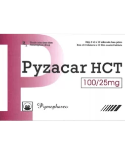 Pyzacar hct 100/25mg pymepharco (h/30v nén)