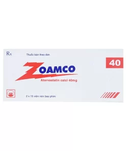 Zoamco atorvastatin 40mg pymepharco (h/30v)