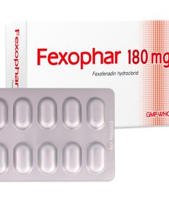 Fexophar 180mg hộp 10 vỉ x 10 viên nén TV Pharm