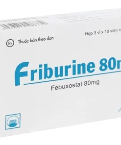 Friburine 80mg Febuxostat Pymepharco (H/30V)