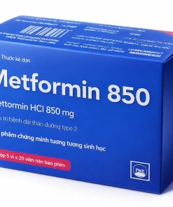 Metformine 850mg Pymepharco (H/100v)