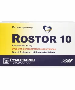 Rostor rosuvastatin 10mg pymepharco (h/28v)